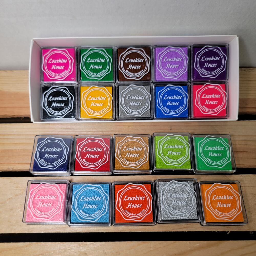 Set of 20 - 1.5" Lsushine Ink Pads